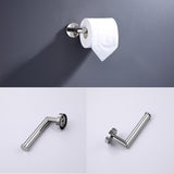 Bathroom Accessories Towel Bar 4-piece kit Round Chrome