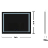 Led Bathroom Mirror with Defrost